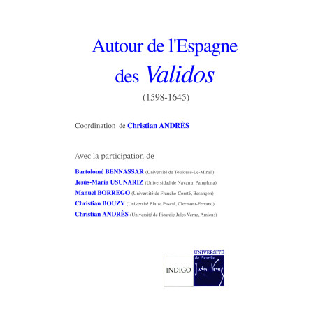 Autour de l'Espagne des validos