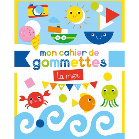 Mon cahier de gommettes - Mer
