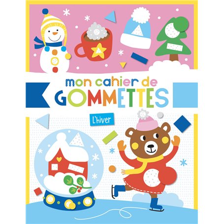 Mon cahier de gommettes - L'hiver