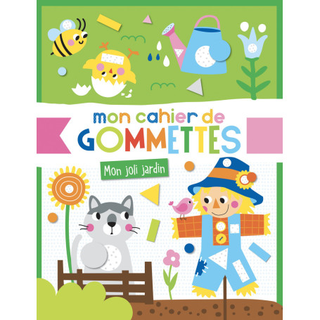 Cahier de gommettes - Mon joli jardin