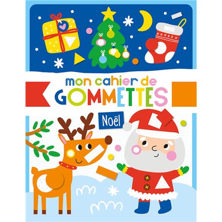 Mon cahier de gommettes - Noël