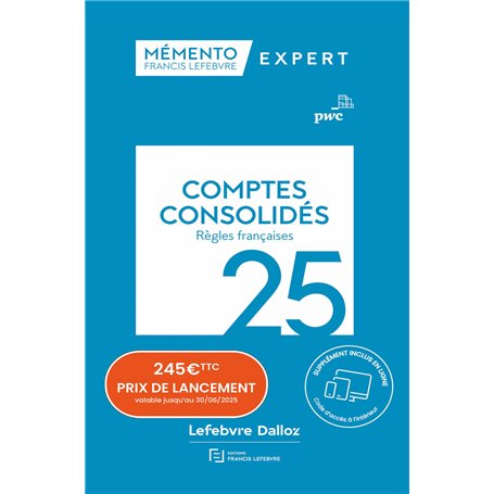 Mémento Comptes consolidés 2025