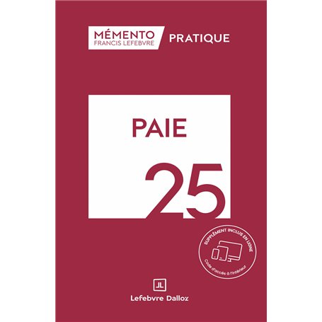 Mémento Paie 2025