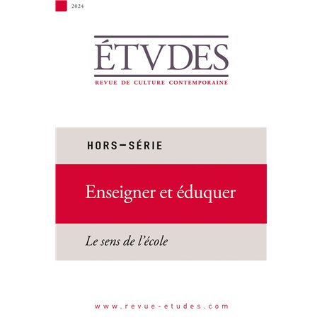 Hors série Etudes 2024 - 09-24