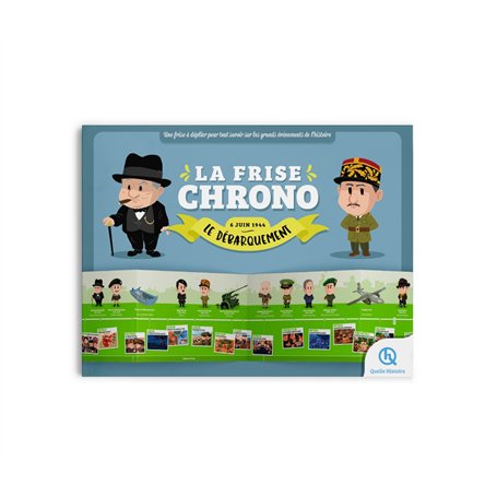 La frise chrono Le débarquement
