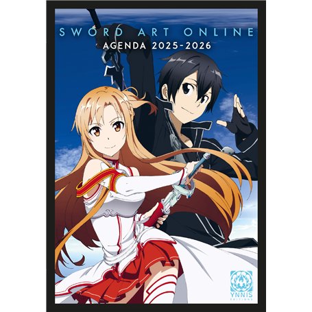 Agenda scolaire 2025-2026 Sword Art Online