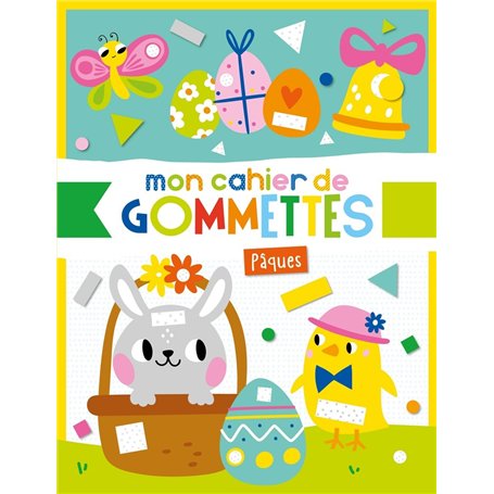 MON CAHIER DE GOMMETTES PAQUES