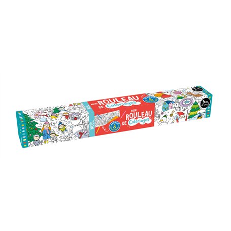 MON ROULEAU DE COLORIAGES ADHÉSIF - NOËL