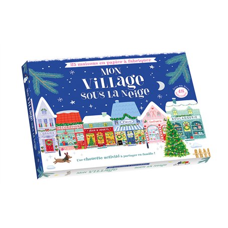MON VILLAGE DE NOEL - 25 MAISONS EN PAPIER A FABRIQUER