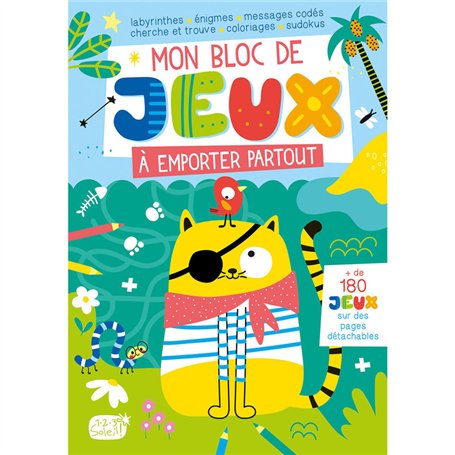 Mon bloc de jeux à emporter partout