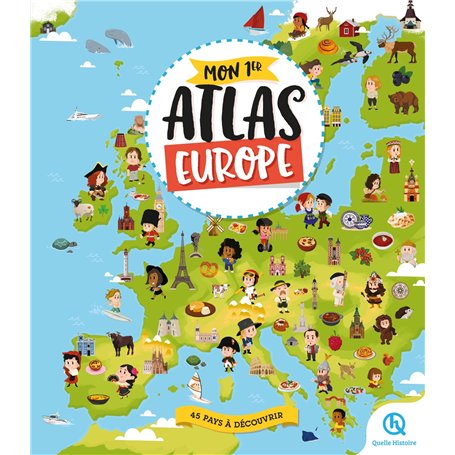 Mon 1er Atlas de l'Europe (2nde Ed)