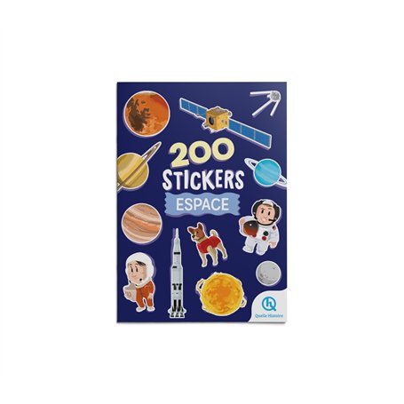 200 stickers - Espace