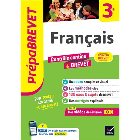 Prépabrevet - Français 3e - Brevet 2026