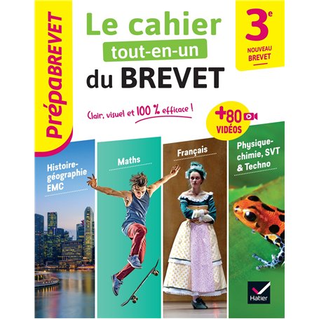 Prépabrevet - Le Cahier Tout-en-un du Brevet - Brevet 2026