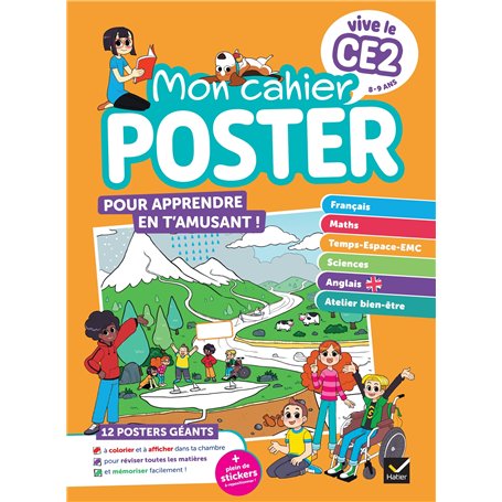 Vive le CE2 - Mon cahier poster