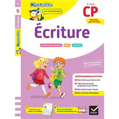 Ecriture CP - Cahier de soutien nouveau programme