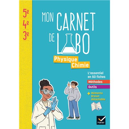 Microméga Physique Chimie Cycle 4 - Ed 2025 - Mon carnet de labo