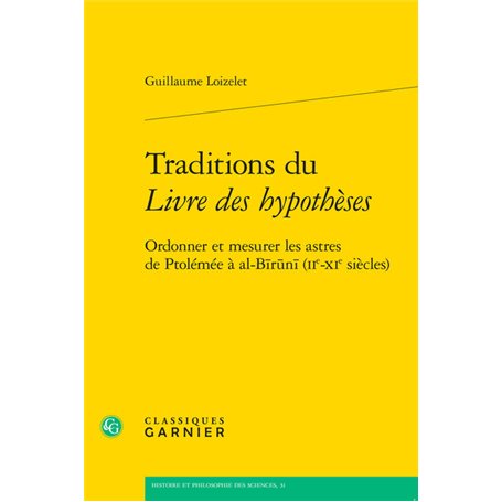 Traditions du Livre des hypothèses 46,97 €