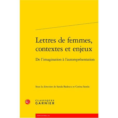 Lettres de femmes, contextes et enjeux 27,40 €
