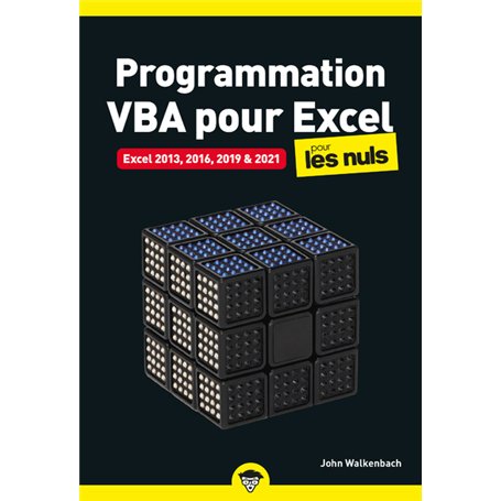 Programmation VBA pour Excel pour les Nuls poche - Nouvelle édition