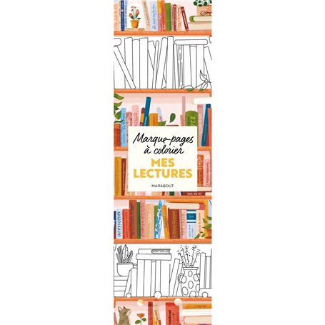 Marque-pages à colorier - Cosy