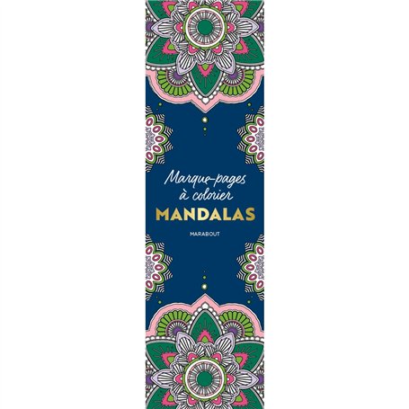 Marque-pages à colorier - Mandalas