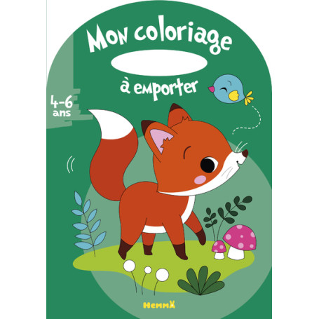 Mon coloriage à emporter (4-6 ans) (Renard)