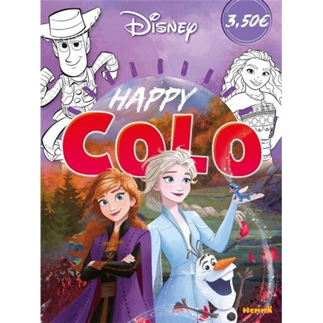 Disney - Happy colo (Anna et Elsa)