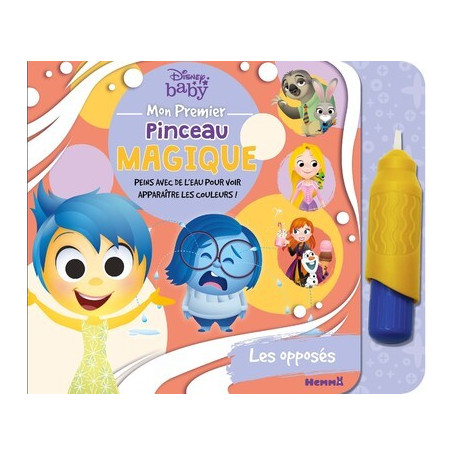 Disney Baby - Mon premier pinceau magique - Les opposés - Peins avec de l'eau pour voir apparaître les couleurs ! 8,76 €