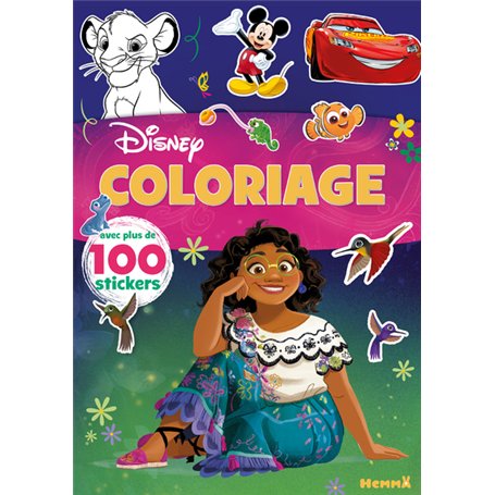 Disney - Coloriage avec plus de 100 stickers (Encanto - Mirabel) 4,40 €