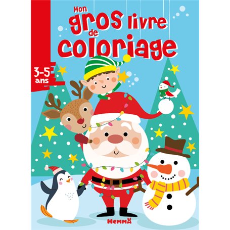 Mon gros livre de coloriage (Père Noël
