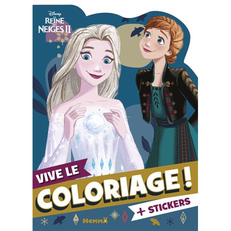 Disney La Reine des Neiges 2 - Vive le coloriage ! (Elsa et Anna)