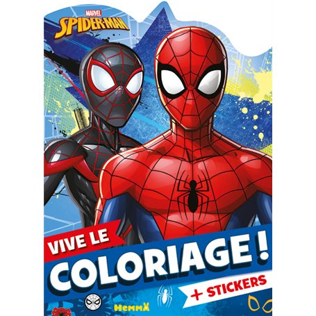 Marvel Spider-Man - Vive le coloriage ! (Miles Morales et Spider-Man)