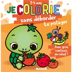 Je colorie sans déborder (2-4 ans) - Le potager T70 Je colorie sans déborder (2-4 ans) - Le potager T70