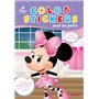 Disney Baby - Colo & Stickers pour les petits (Minnie) - Avec des grands stickers pour les petites mains !