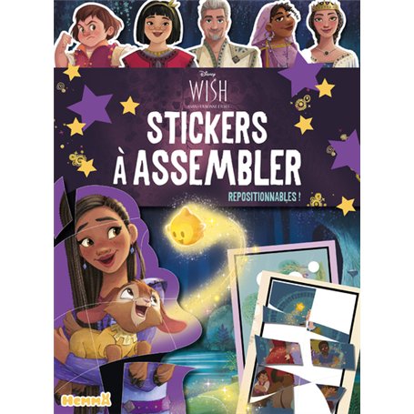 Disney Wish - Stickers à assembler - Repositionnables !