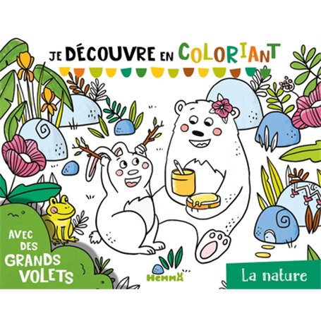 Je découvre en coloriant - La nature