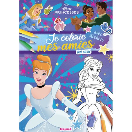 Disney Princesses - Je colorie mes amies - Bal étoilé