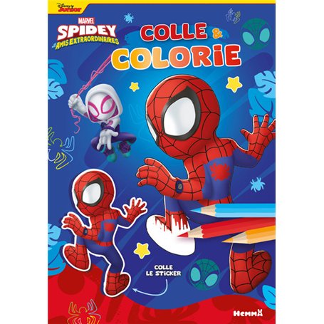 Marvel Spidey et ses amis extraordinaires - Colle et colorie (Spidey grimpe)
