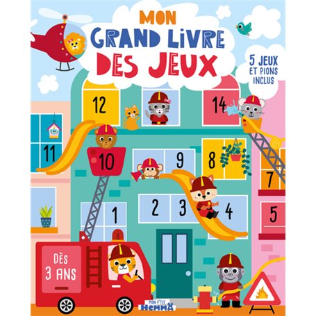 Mon P'tit Hemma - Mon grand livre des jeux - 5 jeux et pions inclus