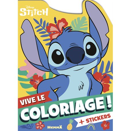 Disney Stitch - Vive le coloriage ! - + stickers offerts