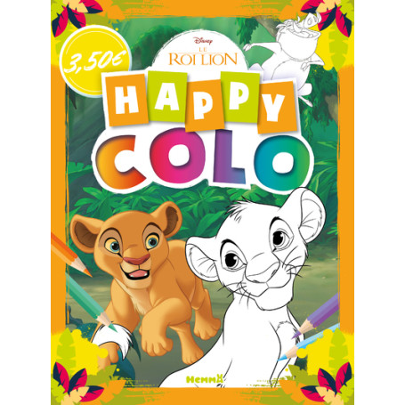 Disney Le Roi Lion - Happy colo (Nala et Simba)