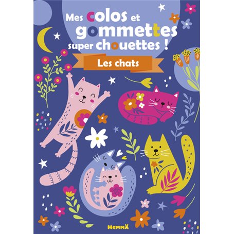 Mes colos et gommettes super chouettes ! Les chats