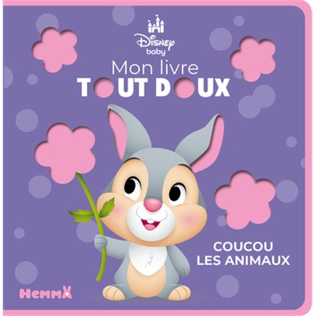 Disney Baby - Mon livre tout doux - Coucou les animaux (Panpan)