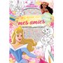 Disney Princesses - Je colorie mes amies - Avec strass - La vie est belle ! - Avec des strass et des stickers