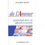 De l'amour - psychologie de la vie affective et sexuelle 18,16 €