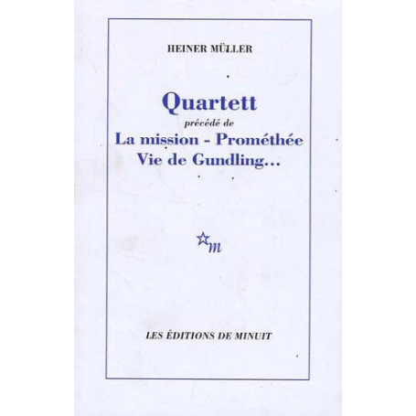 Quartett précedé de La mission Prométhée - Vie de Gundling... 12,23 €