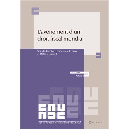 L'avènement d'un droit fiscal mondial
