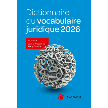 Dictionnaire du vocabulaire juridique 2026