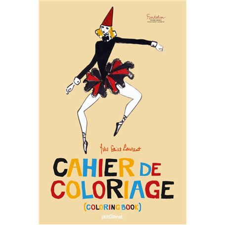Cahier de coloriage Yves Saint Laurent - Poche 4,89 €
